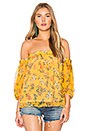 view 1 of 4 Poetic Garden Top in Mustard