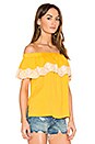 view 2 of 4 Trinity Top in Mustard