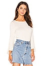 view 2 of 4 Bell Sleeve Top in Natural