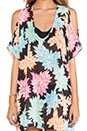 view 5 of 6 Belle Floral Tunic Cover Up in Multi