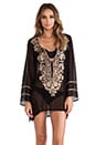 view 1 of 5 Belle Floral Tunic in Black