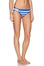 view 2 of 4 Cabana Retro Bikini Bottom in Blue