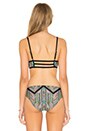 view 3 of 4 Sea Bead Bralette Bikini Top in Multi
