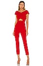 view 1 of 3 Sorrento Jumpsuit in Red
