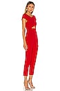 view 2 of 3 Sorrento Jumpsuit in Red