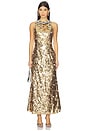 view 1 of 4 Noelle Gown in Gold