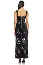 view 3 of 4 Clio Gown in Black Multi