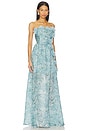 view 3 of 5 Faye Gown in Blue Multi