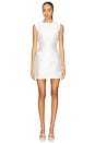 view 1 of 4 Tula Shift Mini Dress in White
