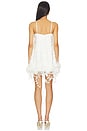 view 3 of 4 Rina Shift Mini Dress in White