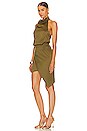 view 3 of 4 CAMO 미니 원피스 in Khaki