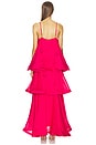 view 3 of 3 Thalia Gown in Cerise