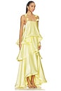 view 2 of 3 Thalia Gown in Butter Yellow