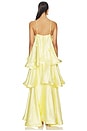 view 3 of 3 Thalia Gown in Butter Yellow