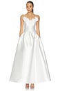 view 1 of 3 Tula Gown in White