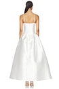 view 3 of 3 Tula Gown in White