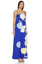 view 2 of 3 Buttercup Maxi Dress in Cobalt Blue Multi