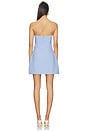 view 4 of 5 MIRA STRAPLESS 원피스 in Blue