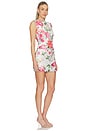 view 2 of 4 Roselle Shift Mini Dress in Whitefloral
