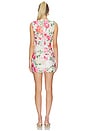 view 3 of 4 Roselle Shift Mini Dress in Whitefloral