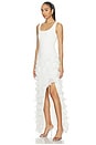 view 2 of 3 Veda Hi-lo Gown in White