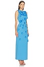 view 2 of 5 Dali Floral Gown in Blue