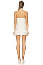 view 4 of 5 Yvette Ruffle Mini Dress in White