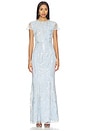 view 1 of 4 VESTIDO LARGO ANABELLE in Blue