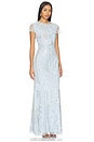 view 2 of 4 VESTIDO LARGO ANABELLE in Blue