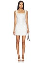 view 1 of 4 MINIVESTIDO ALESSIA in White