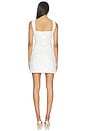 view 3 of 4 MINIVESTIDO ALESSIA in White