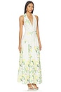 view 2 of 3 Hana Halter Gown in Yellow Multi