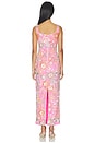 view 3 of 4 ROBE MI-LONGUE NATHALIE in Pink Floral