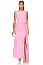 view 1 of 3 MAXIVESTIDO AMELINA in Pink