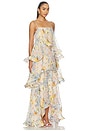 view 2 of 3 VESTIDO ARMANI in Yellow Floral