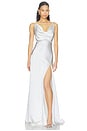 view 1 of 3 ROBE DE SOIRÉE ERIELLE  in White