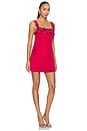 view 2 of 4 Lucetta Shift Mini Dress in Red