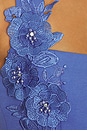 view 5 of 5 Talitha Halter Neck Mini Dress in Cornflower Blue