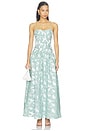view 1 of 5 ROBE DE SOIRÉE LISETTE  in Sea Green