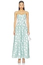 view 2 of 5 ROBE DE SOIRÉE LISETTE  in Sea Green
