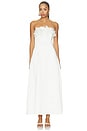 view 1 of 5 MAXIVESTIDO ESPERA  in White