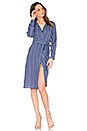 view 1 of 4 Bliss Shirt Dress in Ink Stripe