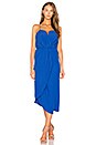 view 1 of 3 VESTIDO MIDI ENVISION in Ultramarine