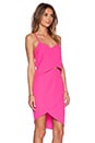 view 2 of 4 The Shot Tulip Dress in Fuschia Pink