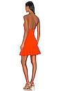 view 3 of 4 ROBE LUSTER in Neon Tangerine