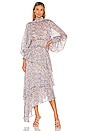 view 4 of 4 ASTRID 원피스 in Periwinkle Multi