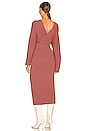 view 3 of 3 VESTIDO PUNTO HALEY in Rosewood