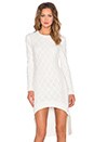 view 1 of 4 Realm Knit Dress in White