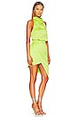 view 2 of 3 Camo Dress in Lime