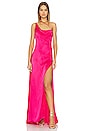 view 1 of 3 Belmont Gown in Fuchsia